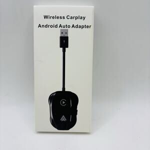 Wireless CarPlay Android Auto Adapter. New In Box.